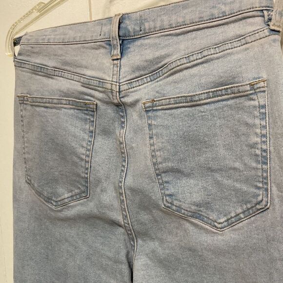 WE THE FREE CRVY Bell Bottom Flared Light Denim Denim Jeans Womens Size 30 - Picture 9 of 14